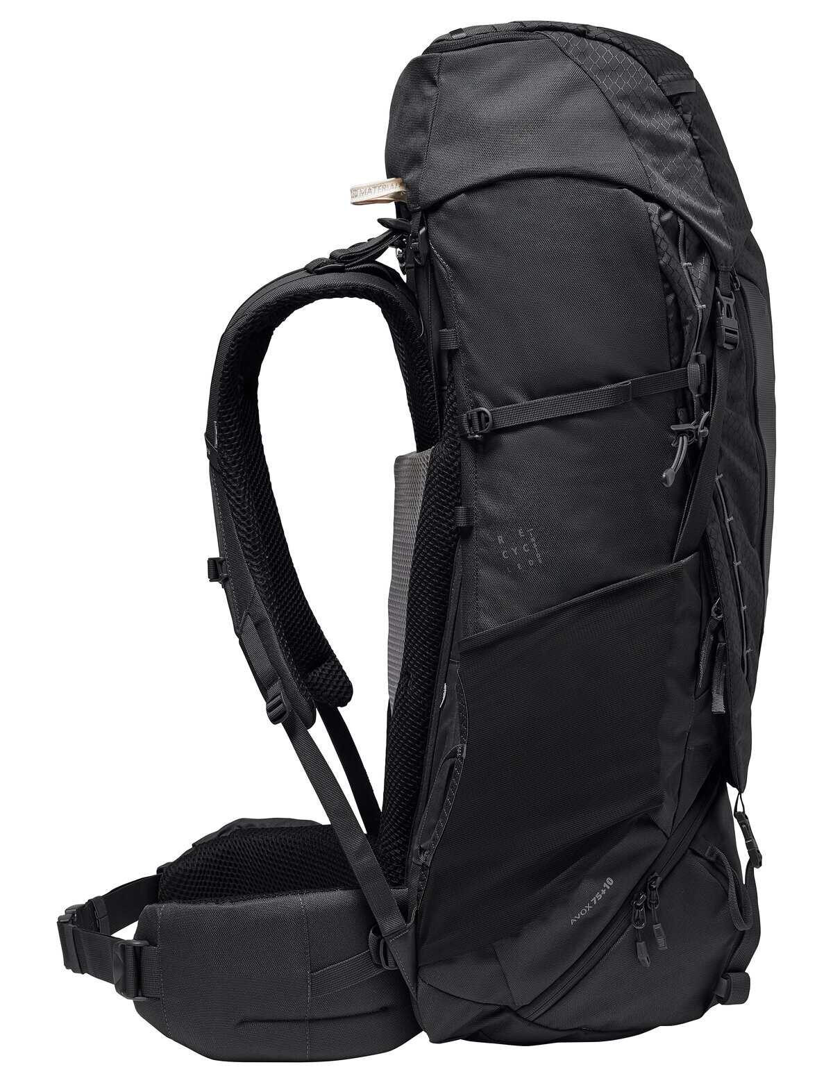 Vaude - Trekrugzak - Avox 75 + 10 Hikehopper