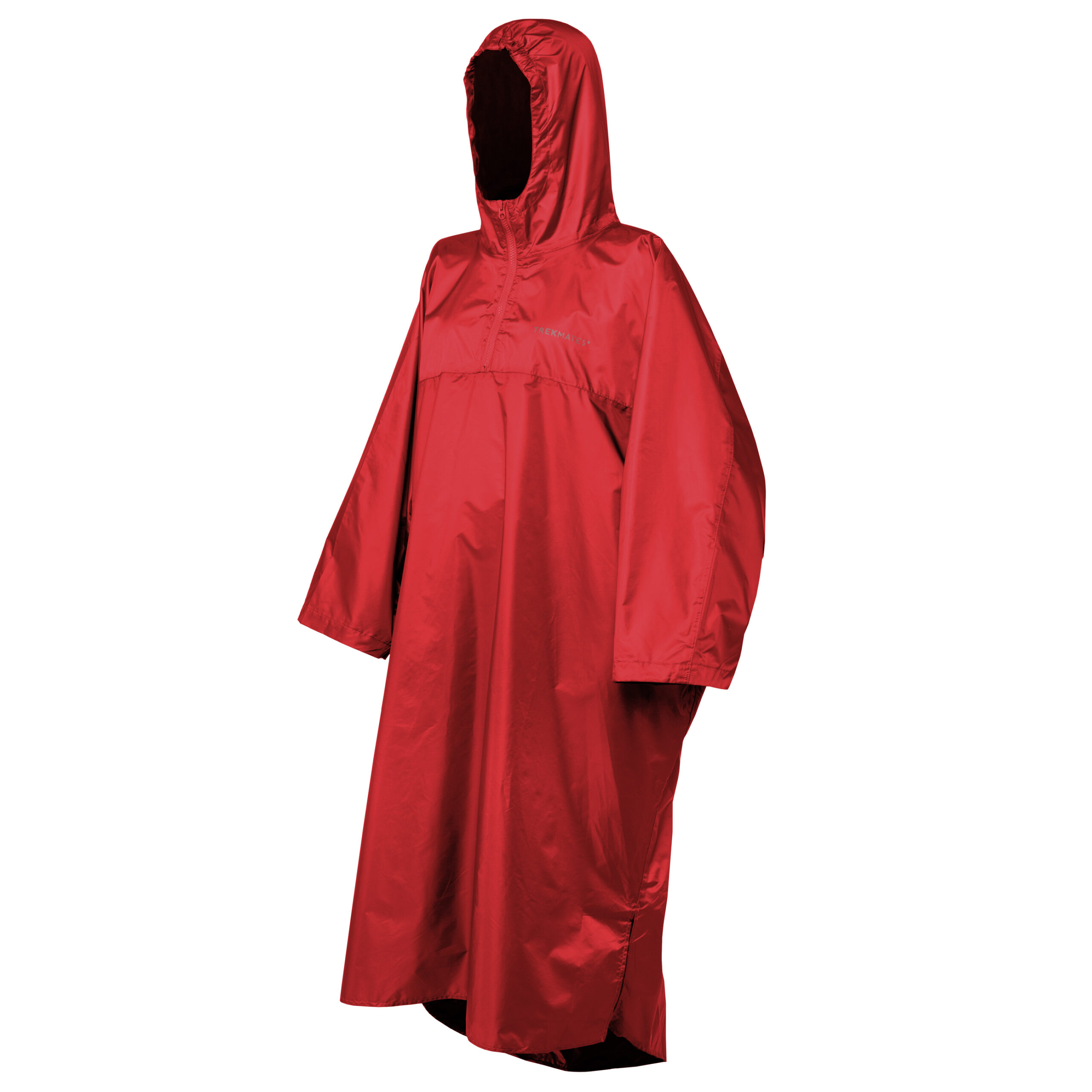 Hikehopper Trekmates deluxe poncho rood