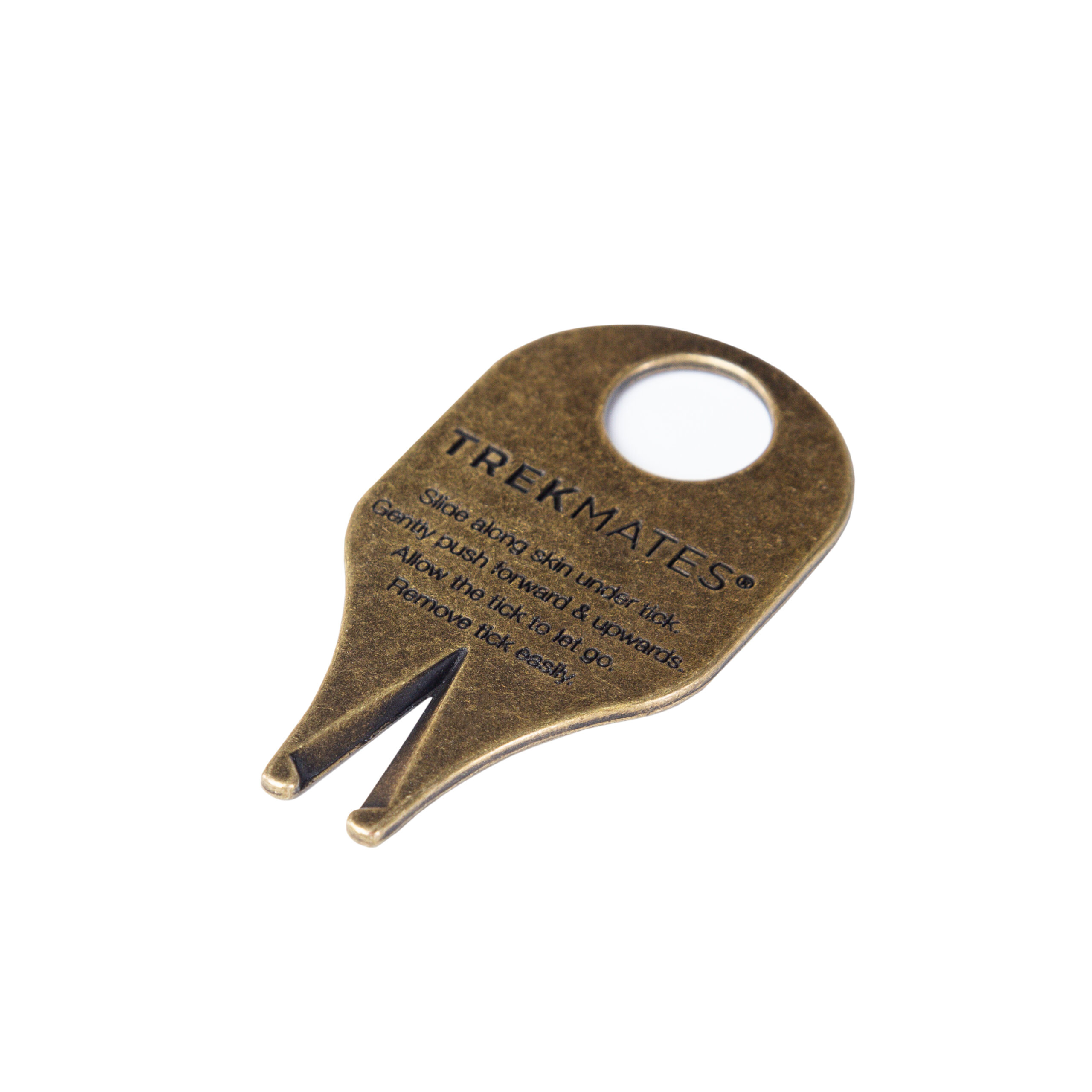 Hikehopper trekmates tick remover koper liggend