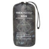 Hikehopper Trekmates Rove poncho zwart ingepakt
