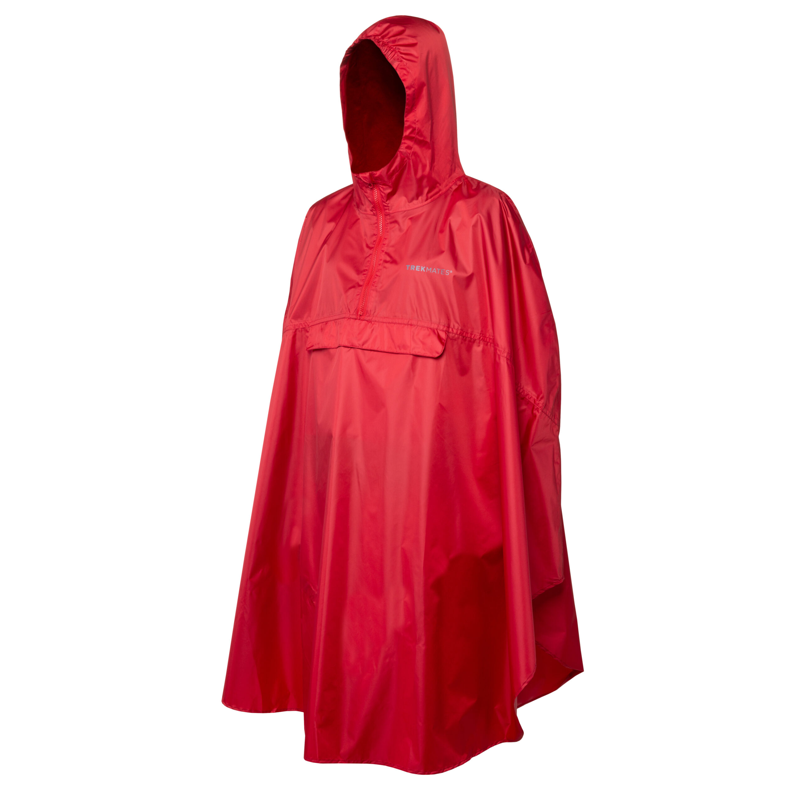 Hikehopper Trekmates Rove poncho rood