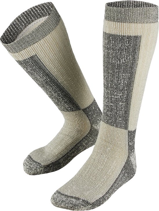 Angro – Xtreme adults thermal med trekking kneehigh wandelsokken – 1-pack