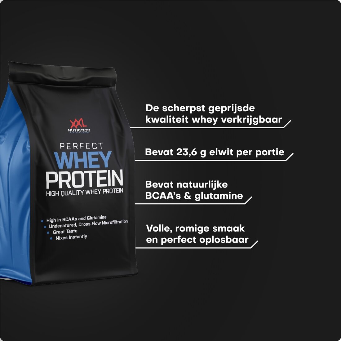 XXL Nutrition – Perfect Whey Protein – 750g - Afbeelding 4